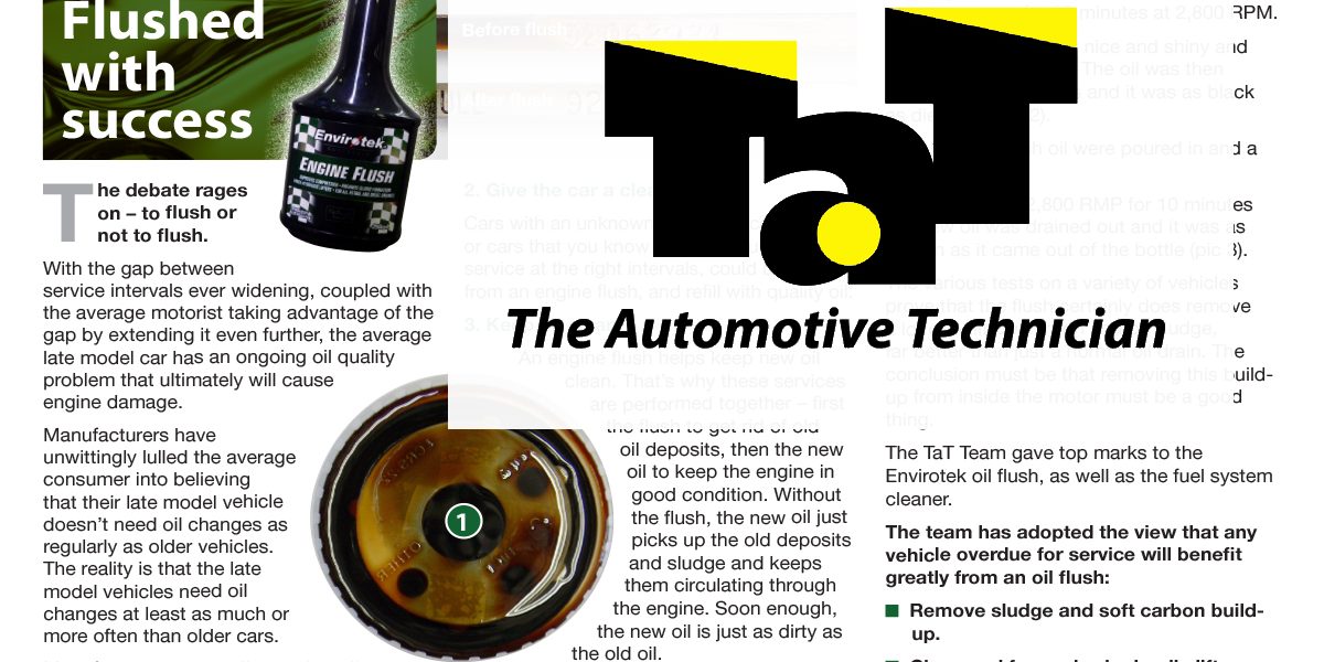 Flushed with success